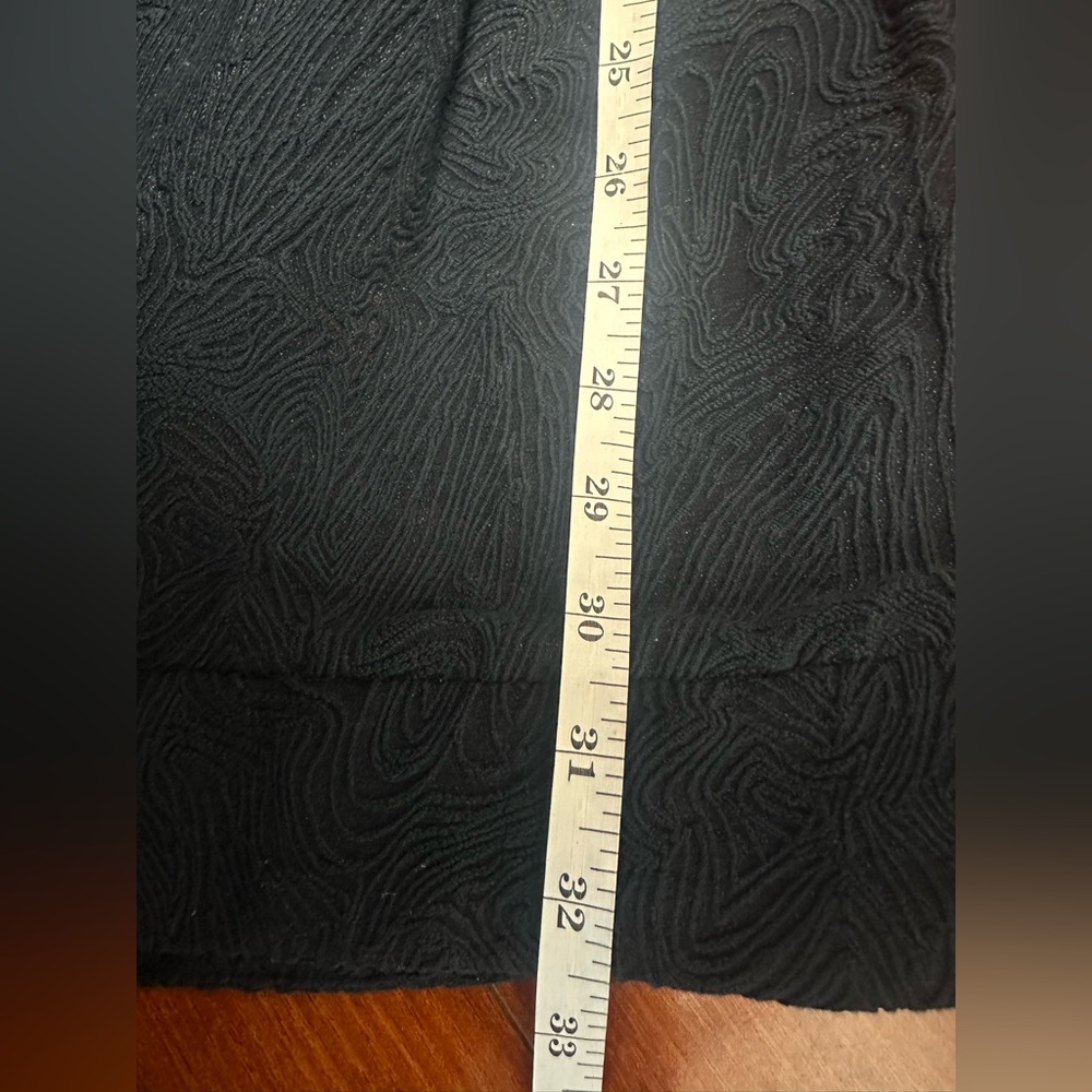 Maje Elegant Black and Navy Skater Dress - Picture 8 of 8